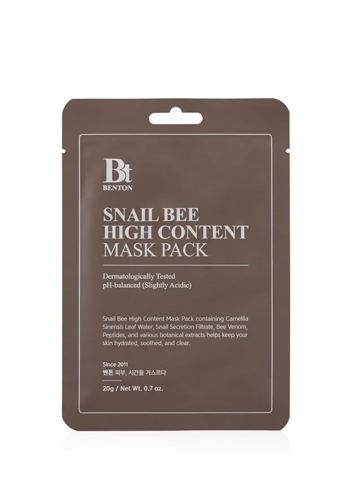 BENTON Snail Bee High Content Mask Pack 5 Pcs