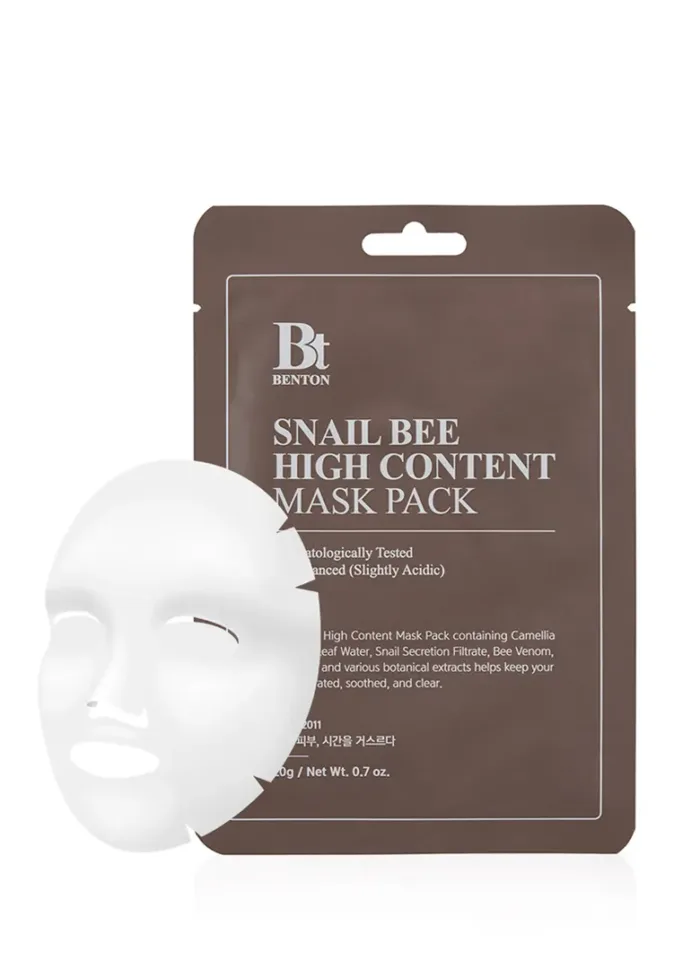 BENTON Snail Bee High Content Mask Pack 5 Pcs - Image 2