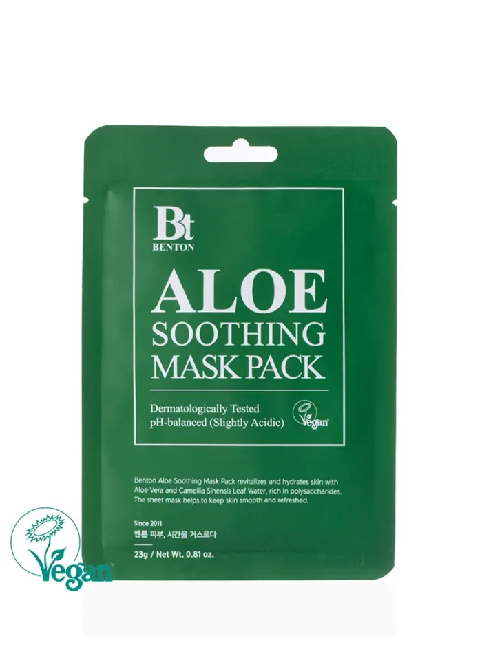 BENTON Aloe Soothing Mask Pack 5 Pcs