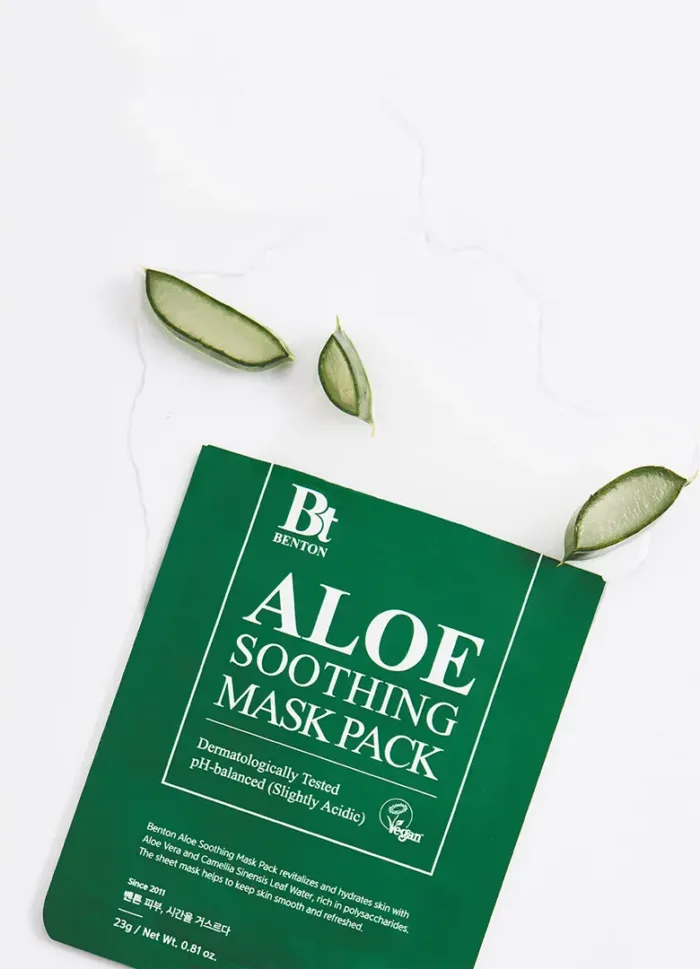 BENTON Aloe Soothing Mask Pack 5 Pcs - Image 3