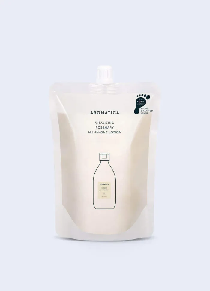 AROMATICA Vitalizing Rosemary All In One Lotion Refill 500ml