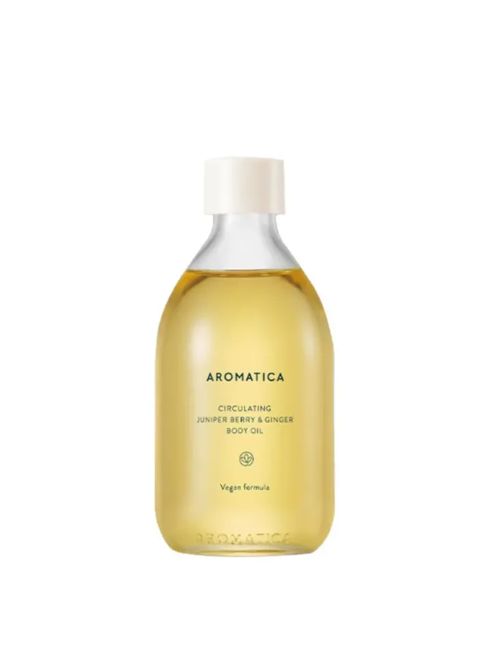 AROMATICA Circulating Body Oil Juniper Berry & Ginger 100ml 