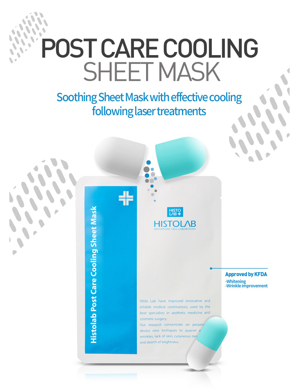 Cooling sheet mask
